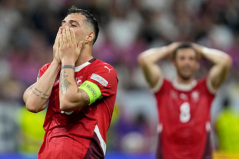 Switzerland's Granit Xhaka